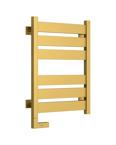 Полотенцесушитель электрический 600х400 золотой матовый МЭМ левый Сунержа Центурион 2.0 032-5602-6040