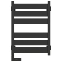 Полотенцесушитель электрический 600х400 темный титан муар МЭМ левый Сунержа Центурион 2.0 15-5602-6040