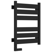 Полотенцесушитель электрический 600х400 черный матовый МЭМ левый Сунержа Центурион 2.0 31-5602-6040