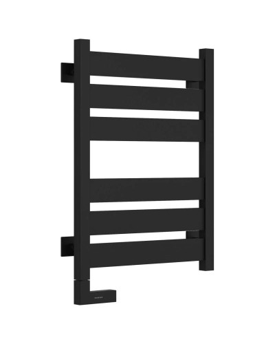 Полотенцесушитель электрический 600х400 черный матовый МЭМ левый Сунержа Центурион 2.0 31-5602-6040