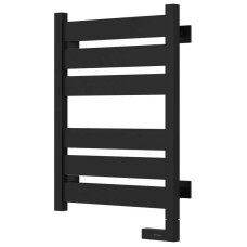 Полотенцесушитель электрический 600х400 черный матовый МЭМ правый Сунержа Центурион 2.0 31-5603-6040