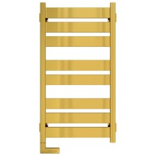 Полотенцесушитель электрический 800х400 золотой МЭМ левый Сунержа Центурион 2.0 03-5602-8040