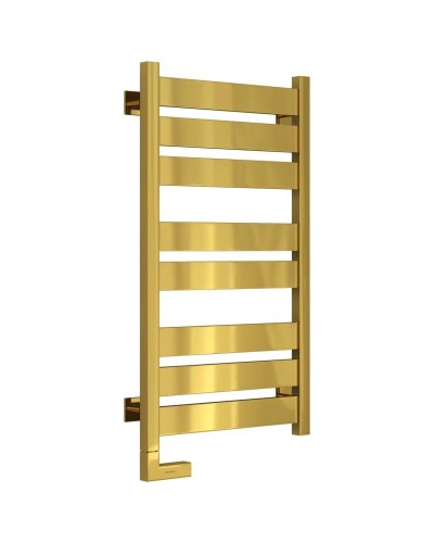 Полотенцесушитель электрический 800х400 золотой МЭМ левый Сунержа Центурион 2.0 03-5602-8040