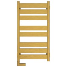 Полотенцесушитель электрический 800х400 состаренная латунь МЭМ левый Сунержа Центурион 2.0 051-5602-8040