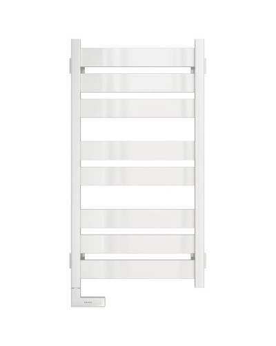 Полотенцесушитель электрический 800х400 белый глянец МЭМ левый Сунержа Центурион 2.0 12-5602-8040