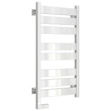 Полотенцесушитель электрический 800х400 белый глянец МЭМ левый Сунержа Центурион 2.0 12-5602-8040