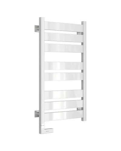 Полотенцесушитель электрический 800х400 белый глянец МЭМ левый Сунержа Центурион 2.0 12-5602-8040
