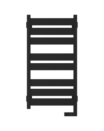 Полотенцесушитель электрический 800х400 черный матовый МЭМ правый Сунержа Центурион 2.0 31-5603-8040
