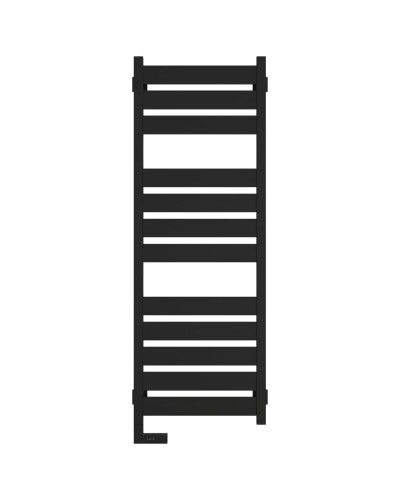 Полотенцесушитель электрический 1200х400 черный матовый МЭМ левый Сунержа Центурион 2.0 31-5602-1240