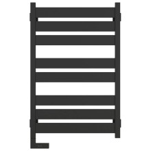 Полотенцесушитель электрический 800х500 темный титан муар МЭМ левый Сунержа Центурион 2.0 15-5602-8050