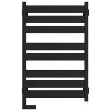 Полотенцесушитель электрический 800х500 черный матовый МЭМ левый Сунержа Центурион 2.0 31-5602-8050