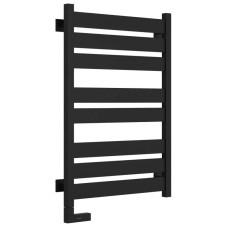 Полотенцесушитель электрический 800х500 черный матовый МЭМ левый Сунержа Центурион 2.0 31-5602-8050