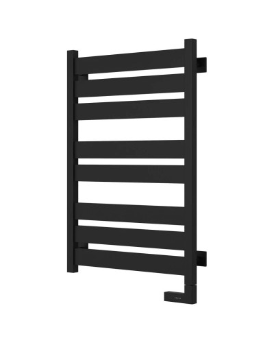 Полотенцесушитель электрический 800х500 черный матовый МЭМ правый Сунержа Центурион 2.0 31-5603-8050