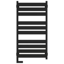 Полотенцесушитель электрический 1000х500 черный матовый МЭМ левый Сунержа Центурион 2.0 31-5602-1050