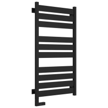 Полотенцесушитель электрический 1000х500 черный матовый МЭМ левый Сунержа Центурион 2.0 31-5602-1050