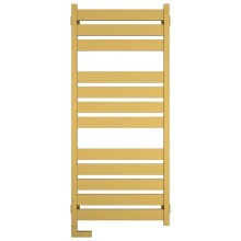 Полотенцесушитель электрический 1200х500 золотой матовый МЭМ левый Сунержа Центурион 2.0 032-5602-1250