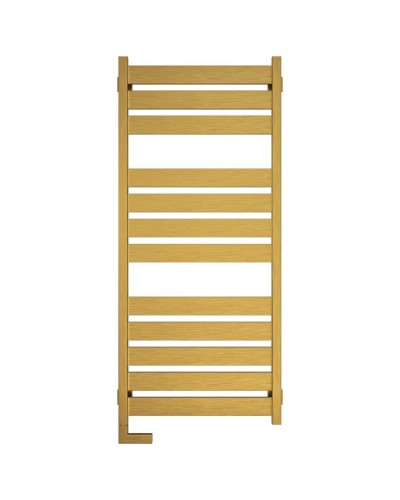 Полотенцесушитель электрический 1200х500 состаренная латунь МЭМ левый Сунержа Центурион 2.0 051-5602-1250