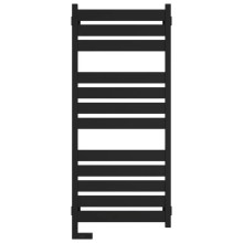 Полотенцесушитель электрический 1200х500 черный матовый МЭМ левый Сунержа Центурион 2.0 31-5602-1250