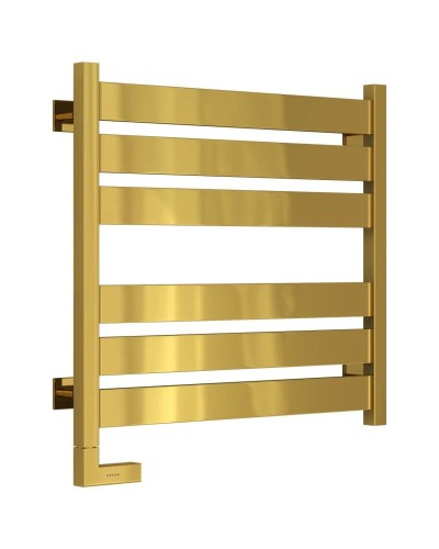 Полотенцесушитель электрический 600х600 золотой МЭМ левый Сунержа Центурион 2.0 03-5602-6060