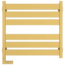 Полотенцесушитель электрический 600х600 золотой матовый МЭМ левый Сунержа Центурион 2.0 032-5602-6060