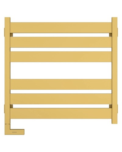 Полотенцесушитель электрический 600х600 золотой матовый МЭМ левый Сунержа Центурион 2.0 032-5602-6060