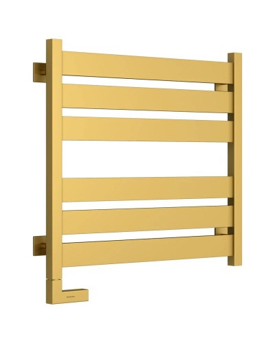Полотенцесушитель электрический 600х600 золотой матовый МЭМ левый Сунержа Центурион 2.0 032-5602-6060