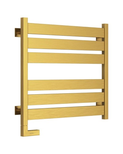 Полотенцесушитель электрический 600х600 состаренная латунь МЭМ левый Сунержа Центурион 2.0 051-5602-6060