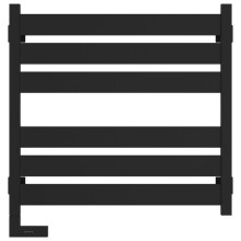 Полотенцесушитель электрический 600х600 черный матовый МЭМ левый Сунержа Центурион 2.0 31-5602-6060