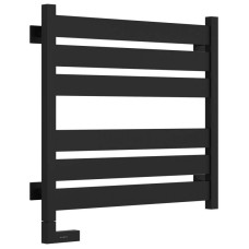 Полотенцесушитель электрический 600х600 черный матовый МЭМ левый Сунержа Центурион 2.0 31-5602-6060