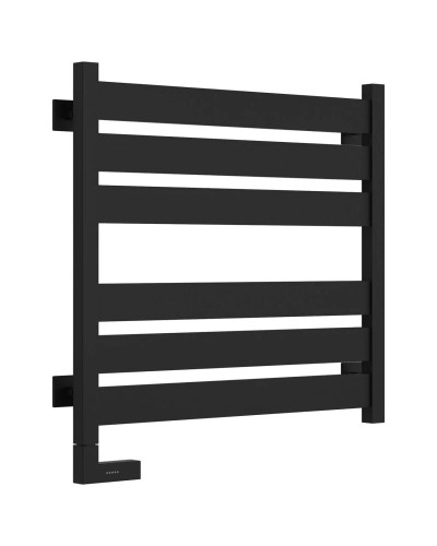 Полотенцесушитель электрический 600х600 черный матовый МЭМ левый Сунержа Центурион 2.0 31-5602-6060