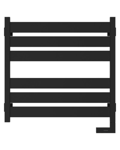 Полотенцесушитель электрический 600х600 черный матовый МЭМ правый Сунержа Центурион 2.0 31-5603-6060