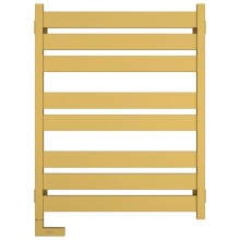 Полотенцесушитель электрический 800х600 золотой матовый МЭМ левый Сунержа Центурион 2.0 032-5602-8060