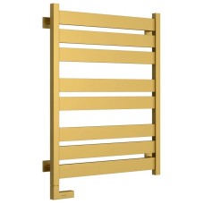 Полотенцесушитель электрический 800х600 золотой матовый МЭМ левый Сунержа Центурион 2.0 032-5602-8060