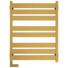 Полотенцесушитель электрический 800х600 состаренная латунь МЭМ левый Сунержа Центурион 2.0 051-5602-8060