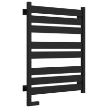 Полотенцесушитель электрический 800х600 черный матовый МЭМ левый Сунержа Центурион 2.0 31-5602-8060
