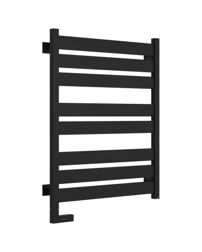 Полотенцесушитель электрический 800х600 черный матовый МЭМ левый Сунержа Центурион 2.0 31-5602-8060