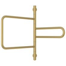 Полотенцесушитель электрический 637x577 золотой матовый Сунержа Компакт 032-0820-0640