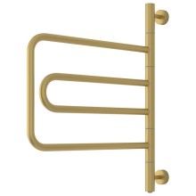 Полотенцесушитель электрический 637x577 золотой матовый Сунержа Компакт 032-0820-0640