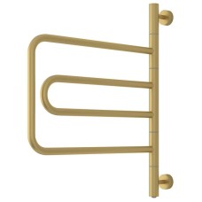 Полотенцесушитель электрический 637x577 золотой матовый Сунержа Компакт 032-0820-0640