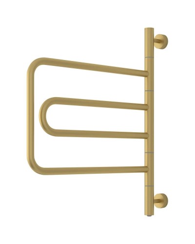 Полотенцесушитель электрический 637x577 золотой матовый Сунержа Компакт 032-0820-0640