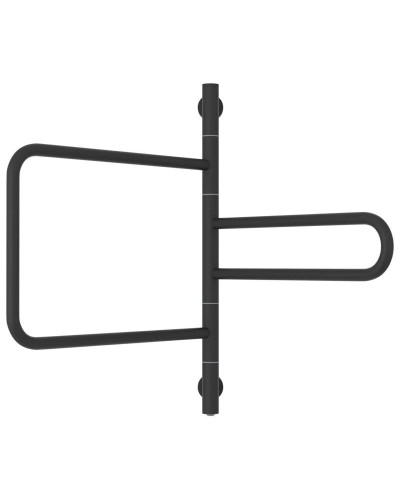 Полотенцесушитель электрический 637x577 темный титан муар Сунержа Компакт 15-0820-0640