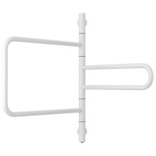 Полотенцесушитель электрический 637x577 белый глянец Сунержа Компакт 12-0820-0640