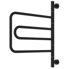 Полотенцесушитель электрический 637x577 черный матовый Сунержа Компакт 31-0820-0640