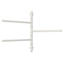 Полотенцесушитель электрический 542x585 античное белое золото Сунержа Триада 10-0822-0540