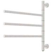 Полотенцесушитель электрический 542x585 античное белое золото Сунержа Триада 10-0822-0540