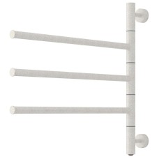 Полотенцесушитель электрический 542x585 античное белое золото Сунержа Триада 10-0822-0540