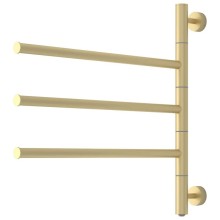 Полотенцесушитель электрический 542x585 шампань матовая Сунержа Триада 022-0822-0540