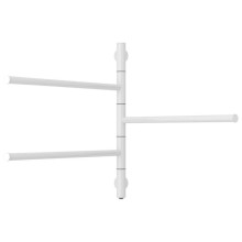 Полотенцесушитель электрический 542x585 белый глянец Сунержа Триада 12-0822-0540