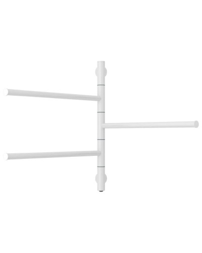 Полотенцесушитель электрический 542x585 белый глянец Сунержа Триада 12-0822-0540