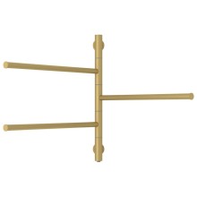 Полотенцесушитель электрический 542x585 золотой матовый Сунержа Триада 032-0822-0540